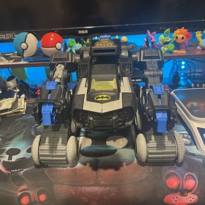 Imaginext Batman Batbot Transforming Robot Tank Mattel 2013 NO REMOTE Or Disc