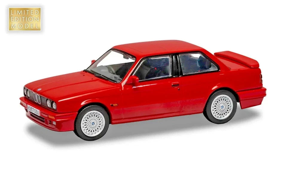 Corgi VA13406 BMW E30 325i M-Tech 2 Brilliant Red Ltd Edition of ONLY 900 NEW - Image 4 of 4