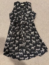 Anthropologie Zebra Print Dress