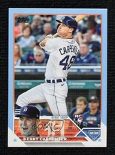 2023 Topps Series 2 Father's Day Powder Blue /50 Kerry Carpenter #394 1bp7