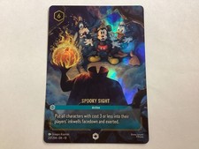 Ravensburger Disney Lorcana Spooky Sight 237/204 Enchanted Foil NM 0229 