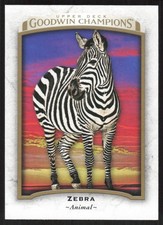 2017 Upper Deck Goodwin Champions Zebra #23