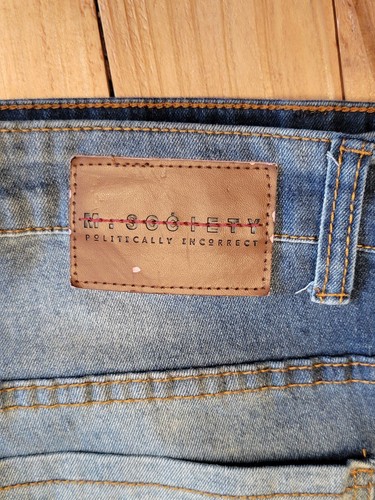 M. Society Politically Incorrect Men's Jeans 38x32 - Picture 10 of 10