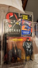 Vintage Batman The Animated Series Turbojet Batman Kenner 1992 Case Fresh
