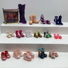 Rainbow Shadow High Doll 16 Pairs Of Shoes Mixed Lot Boots Heels Sneakers