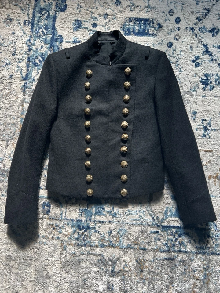 Balmain Homme Наполеон военная куртка размер 44 новый без ярлыков сделано во Франции - Изображение 2 из 4