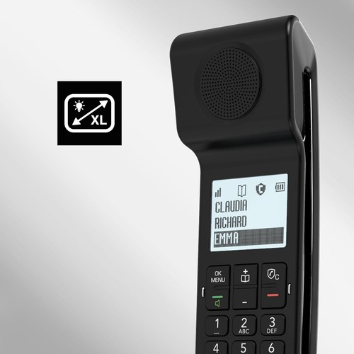 Schnurloses Telefon von Alcatel B0D5DKQK6J - Zdjęcie 4 z 6