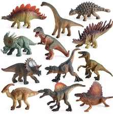 12pcs Dinosaur Animal Toy PVC Action Figure Kids Toys Party Children Gifts