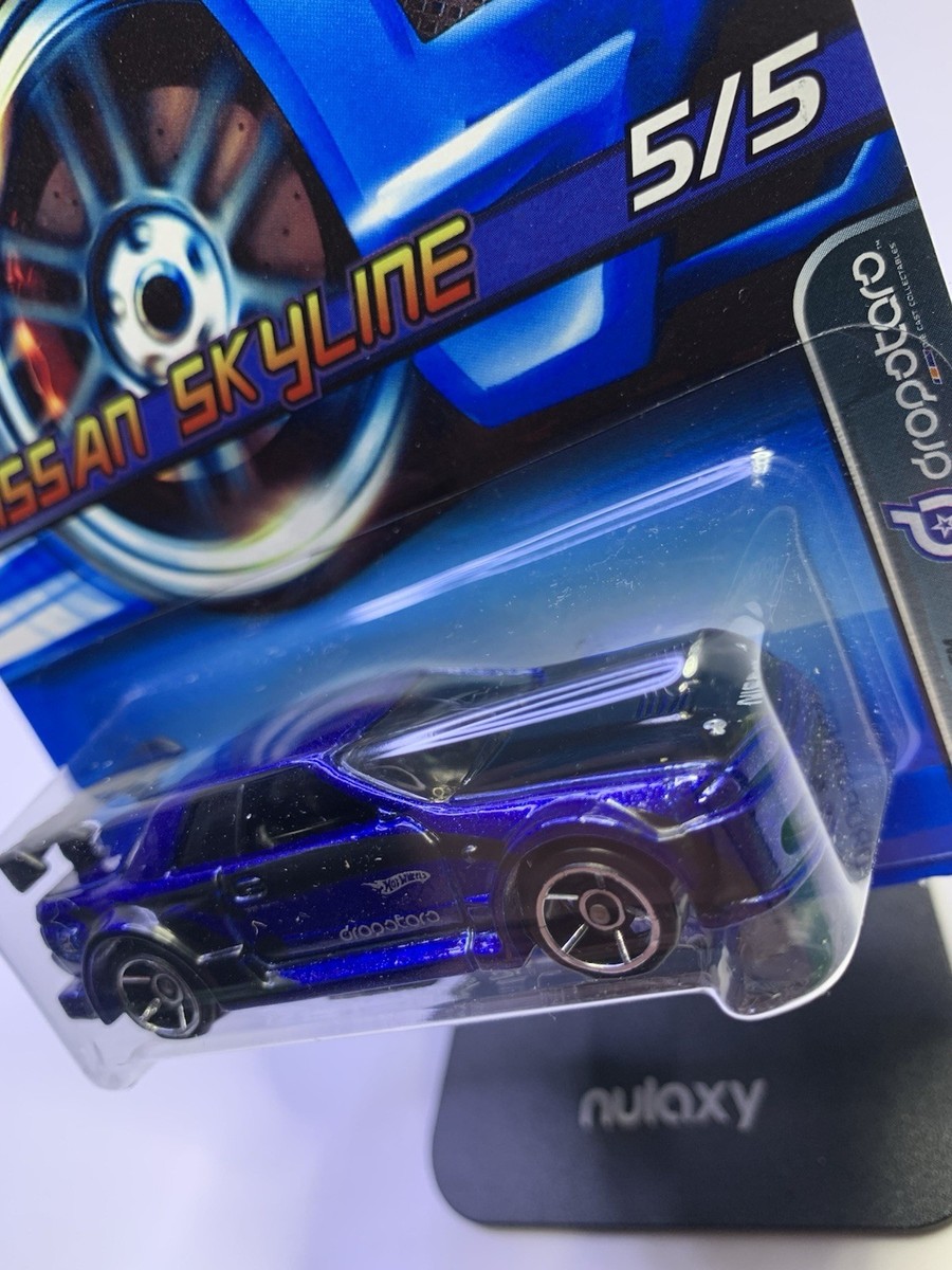 Hot Wheels Nissan Skyline #060 Dropstars 5/5 Dark Blue *Rare