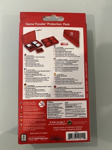 Pack de Protection Officiel pour Nintendo Switch - Étui, Boîtiers de Jeux et Acc - Photo 2/3