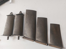 MIG 27 AIRCRAFT TITANIUM ENGINE TURBINE     X  5 LOT 8