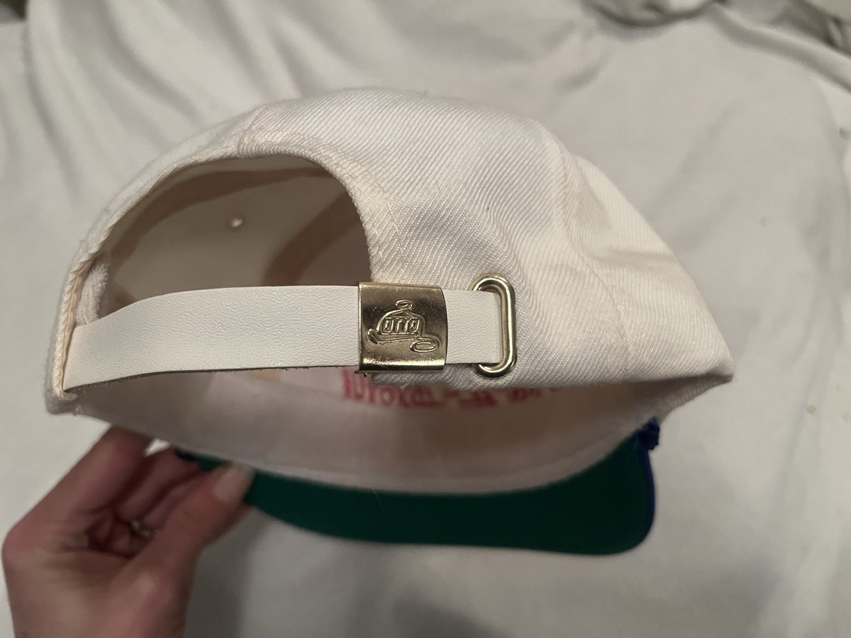 Vintage Otto La-Z-Boy Trucker Cap Hat Lazy Boy Strap Back Terry Cloth Sweatband View 4