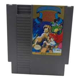 King's Knight Nintendo Entertainment System NES 1989 Authentic Game Cartridge