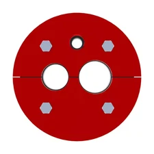 6 In. Well Seal, 1 In. and 1-1/4 In. Double Drop Heavy-Duty Cast Iron