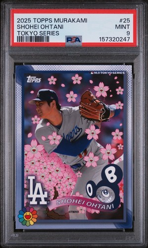 2025 TOPPS TAKASHI MURAKAMI MLB WORLD TOUR TOKYO SERIES #25 SHOHEI OHTANI