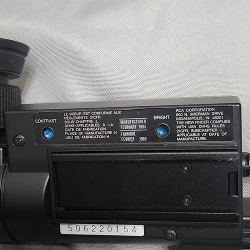 RCA Color Video Camera CKC019 with Battery and Travel Carry Storage Bag - Picture 15 of 24