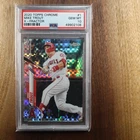 2020 Topps Chrome MIKE TROUT X-FRACTOR #1 PSA 10 GEM MINT SP LA ANGELS MVP HOF