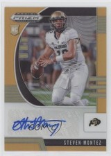 2020 Panini Prizm Draft Picks Rookies Neon Orange 36/149 Steven Montez Auto uk2