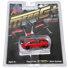 AFX 22077 HO Mega G+ MG+ Plus Shelby GT500 2021 Race Red and Black Slot 1:64