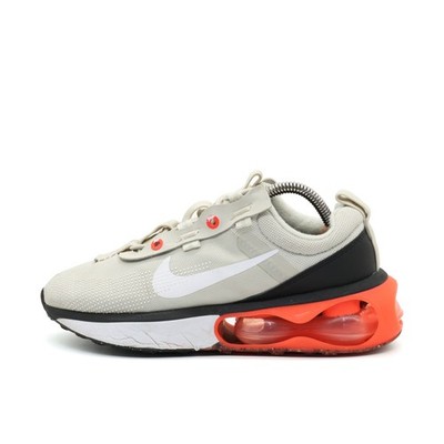 Nike Damen Air Max 2021 Schuhe Beige/Weiß/Schwarz/Orange Mesh Top Sneaker EU 38