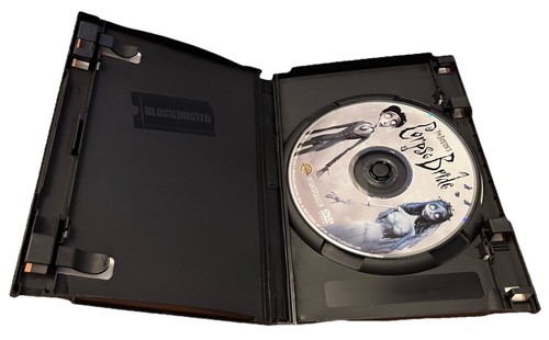 TIM BURTONS CORPSE BRIDE DVD BLOCKBUSTER FORMER RENTAL FREE SHIPPING - Picture 3 of 3