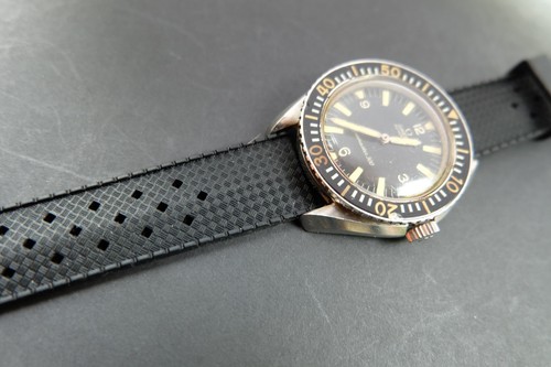 Gomma Orologio Subacqueo Cinturino/Cinturino Per Omega / Rolex Svizzero |  eBay