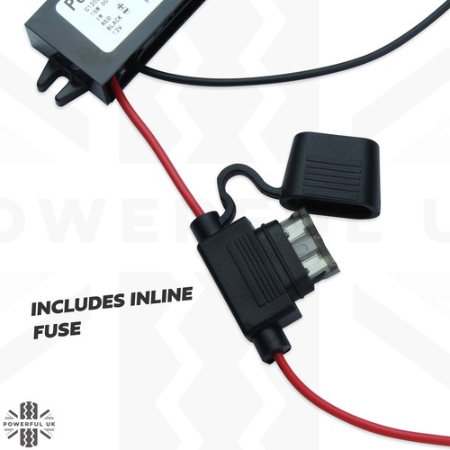 power tap-in USB A for Range Rover Sport L320 overhead console power dashcam - Picture 3 of 5