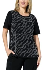 Antthony Women's Embellished Top Black