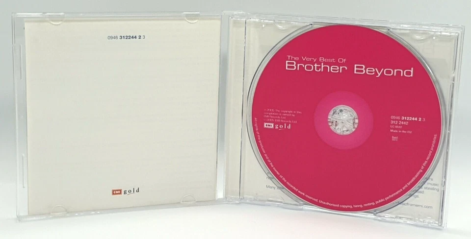 Brother Beyond : The Very Best Of CD Album - The Harder I Try - RARE - Image 3 of 3