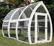 Pet Imperial  Grey Dorchester Large Chicken Coop Hen Poultry Ark House Run Nest