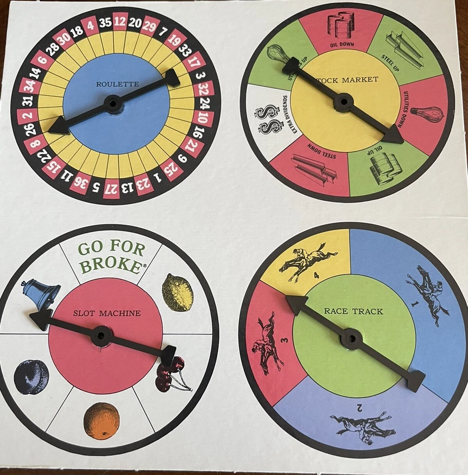 Vtg 1985 Selchow & Righter Go For Broke Spend A Million Board Game. Retro Money - Image 4 of 4