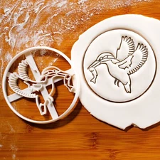 Kingfisher Cookie Cutter - Ornithology bird wildlife wilderness birthday party
