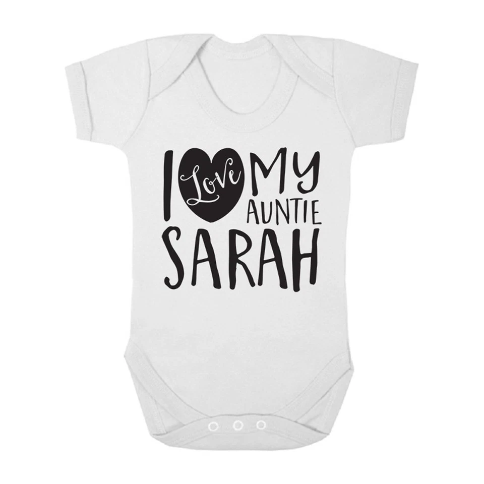 BABY ORIGINALS Personalisierter Body Tante Baby Weste Liebe Tante Neugeborenes Babyparty Geschenk