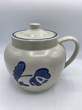 Pfaltzgraff Yorktowne Bean Pot No Lid Width: 7 3/8 in Height: 5 3/4 in 1 Handle