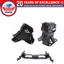 Engine Motor & Trans Mount 3PCS Set Fit 2006-2010 Jeep Commander 3.7L Replaces