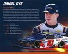2025 DANIEL DYE "B PRO AUTO" #10 NASCAR XFINITY SERIES POSTCARD
