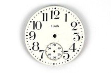 16S Elgin Pocket Watch Porcelain Dial 1285
