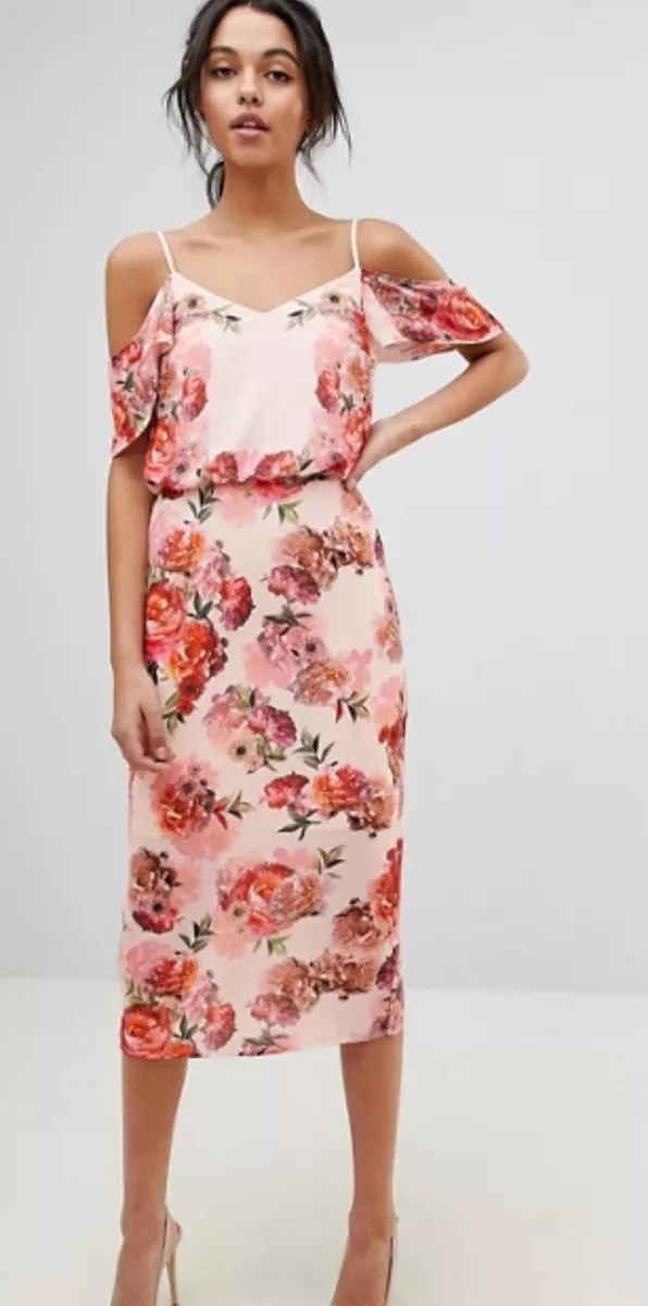Oasis pink dress top