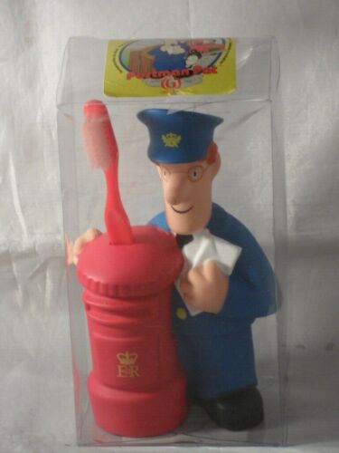 1996 Postman Pat Collectable Grosvenor Toothbrush & Holder Original Packaging - Picture 1 of 5