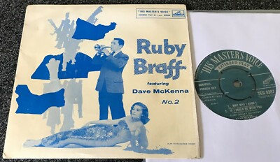 RUBY BRAFF feat DAVE McKENNA-VOL 2-UK HMV 1958 VINYL 7'' EP-AL LUCAS