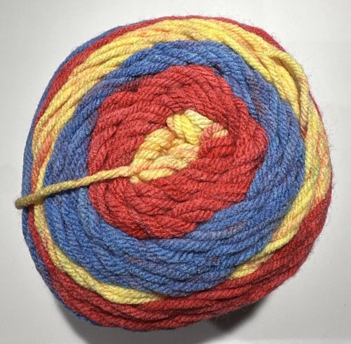 Premier Yarns SWEET ROLL In ROCKET POP 1047-27 100% Acrylic 5oz /245 yds - Picture 2 of 6