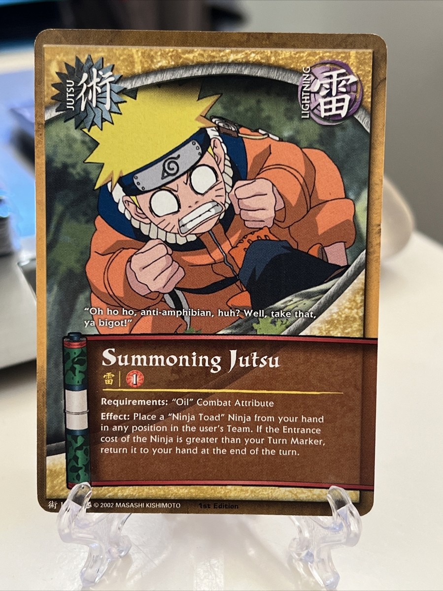 2007 Naruto Eternal Rivalry 1st Edition Summoning Jutsu 163 LP | eBay