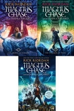 Magnus Chase and the Gods of Asgard Series All 3 Books in  Series