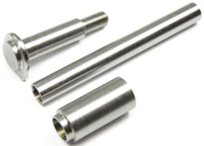 Factory New 1911 Two Piece Full Size Stainless Guide Rod & Recoil Spring Plug