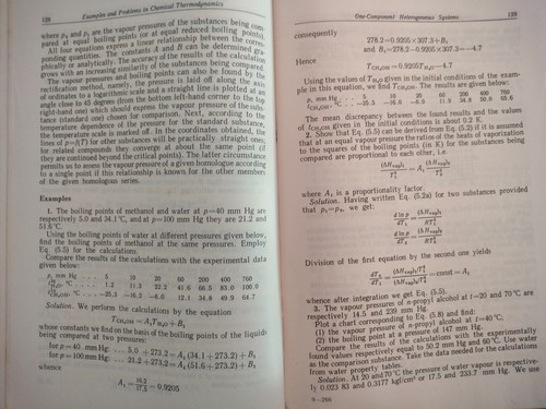 Examples and Problems Chemical in Thermodynamics by Karapetyants Mir Publishers - Picture 14 of 24
