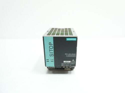 Siemens 6EP1334-3BA00 Sitop Power Supply 120-230/230-500v-ac 10a Amp 24v-dc - Picture 1 of 5
