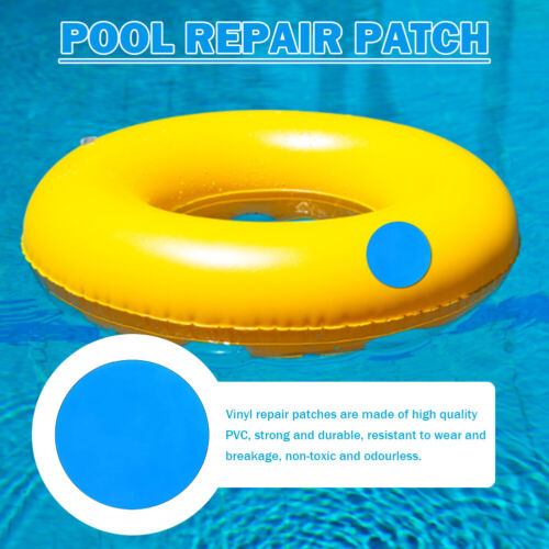 10pcs Pool Repair Kit PVC Croppable Household Accessories (7.5cm) - Picture 2 of 8