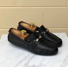 Cole Haan Men Shoes Somerset Bit II Size US 11.5 M Black Driving Loafer. C11835