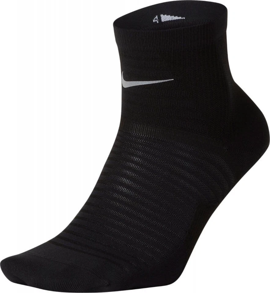 Nike Mens Spark Lightweight Ankle Socks - SK0049 010 - Black - Size: 10-11.5 NEW