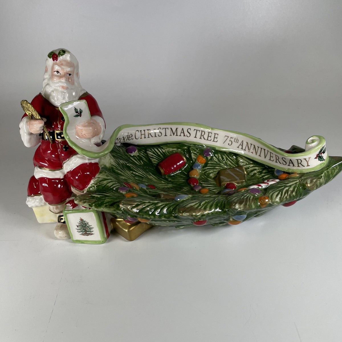 Spode Christmas Tree 75th Anniversary Dish S3324-A13 